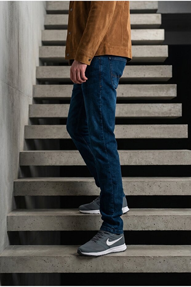 بنطلون جينز عادي للرجال - 2