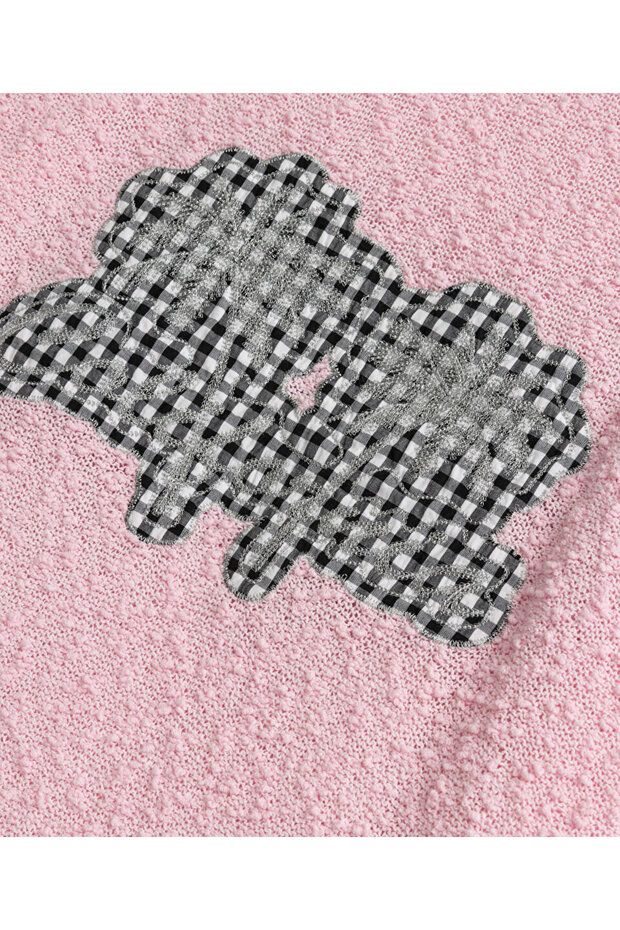 DOKULU PATCH'Lİ OVERSIZE TRİKO - 4