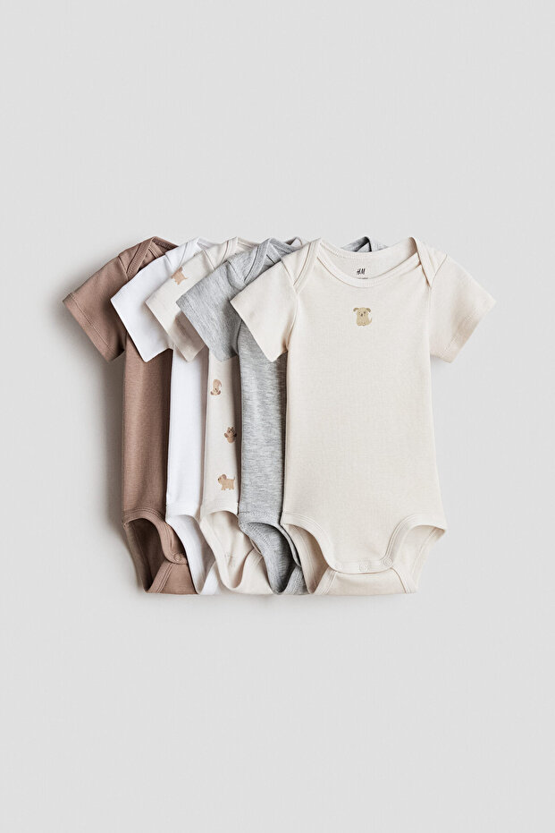 5'li Pamuklu Body - 1