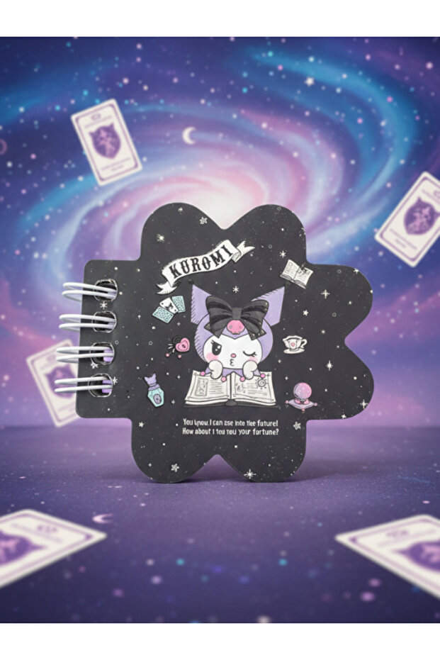 Hello Kitty & Kuromi Licensed Spiral-Bound Special Cut Mini Notepad