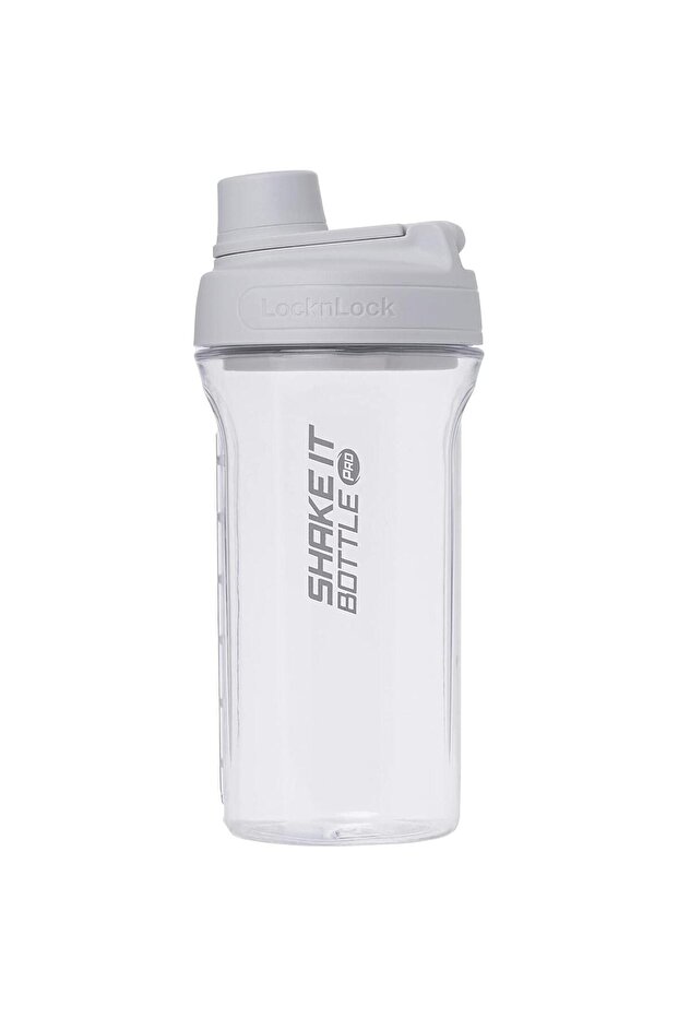Shake It Bottle / Gym Shaker Bottle 850ml Light Gray