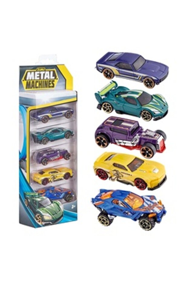 Metal Machine Car 5Pcs - 4