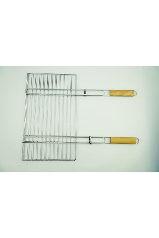 Rectangular Hand Grill Basket - 4