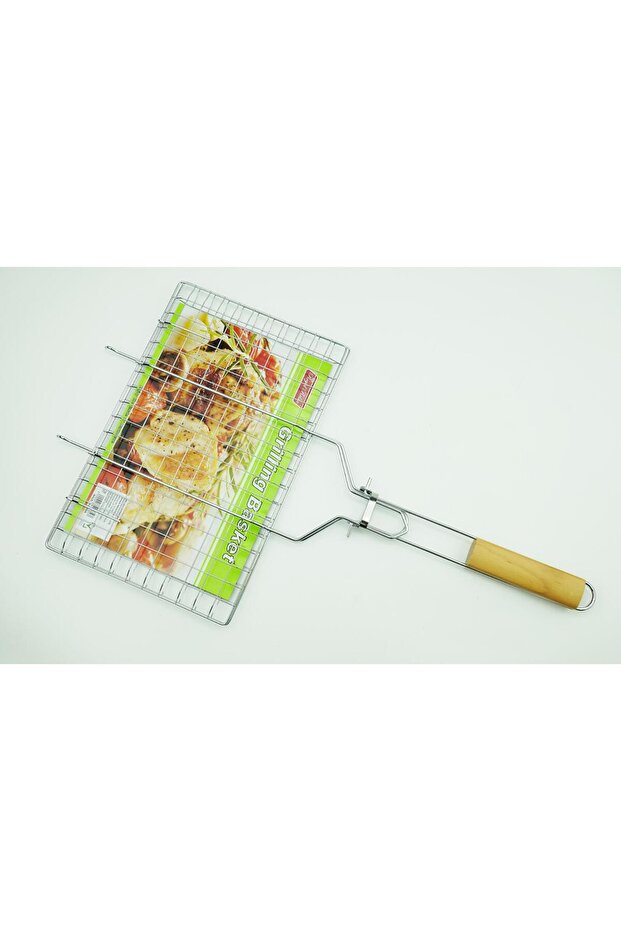 Foldable Hand Grill Basket - 3