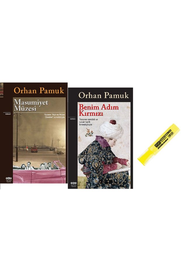 Masumiyet Müzesi + Benim Adım Kırmızı / 2 Book Set (Kalem Hd)