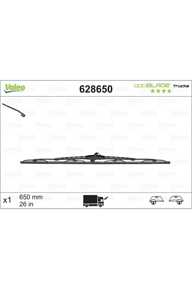 Wiper Blade 628650 - 1