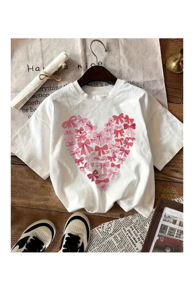 تي شيرت أساسي مطبوع - 1