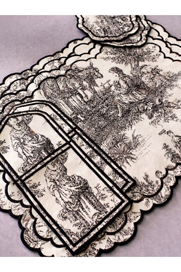 Runner & Amerikan Servis 19 Parça 6 Kişilik - 1