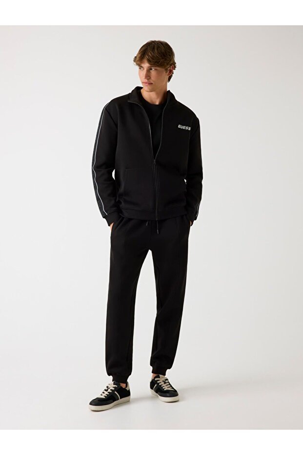 بنطال رياضي بشعار جانبي - 8