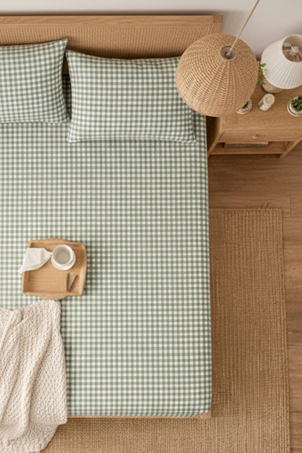 طقم بوتي كار منقوش ملاءة مطاطية - مقاس فردي/مزدوج/كبير الحجم - 7