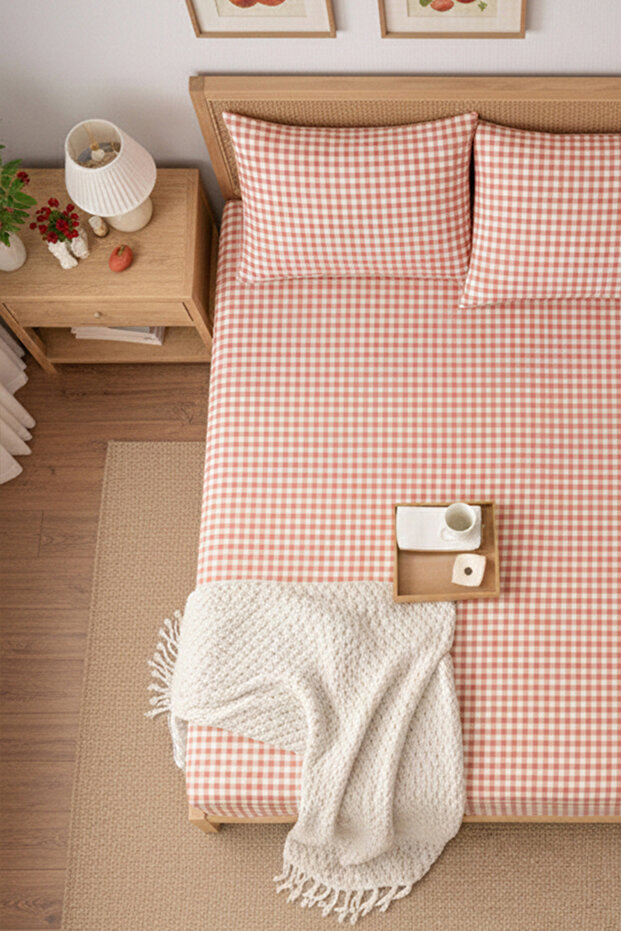 طقم بوتي كار منقوش ملاءة مطاطية - مقاس فردي/مزدوج/كبير الحجم - 5