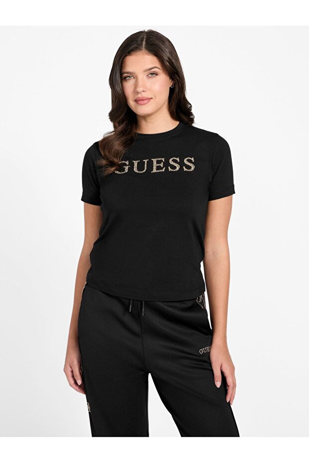 Studded logo T-shirt