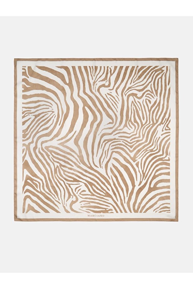 Marciano printed twill scarf