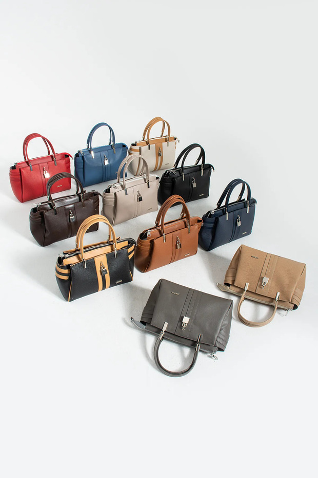 Women's Black Waterproof Hand and Shoulder Bag Mh 502923