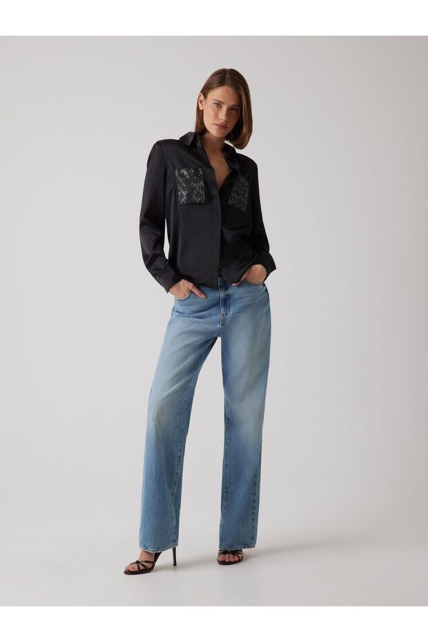 قميص بقصة عادية - 5