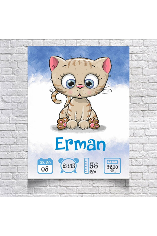 Sweet Cat Themed Age Chart