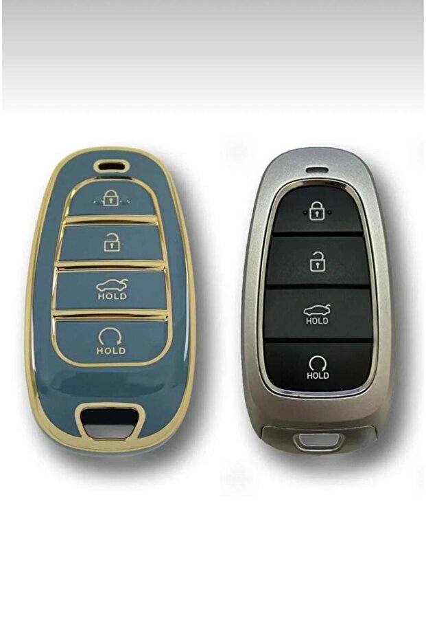 Hyundai 2021-22 New Tucson Sonata 19+ Santa Fe Smart Gray Key Case