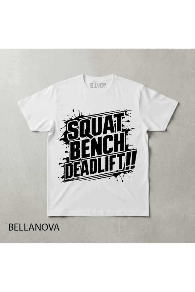 تيشيرت رياضي أساسي أبيض فاخر - 1