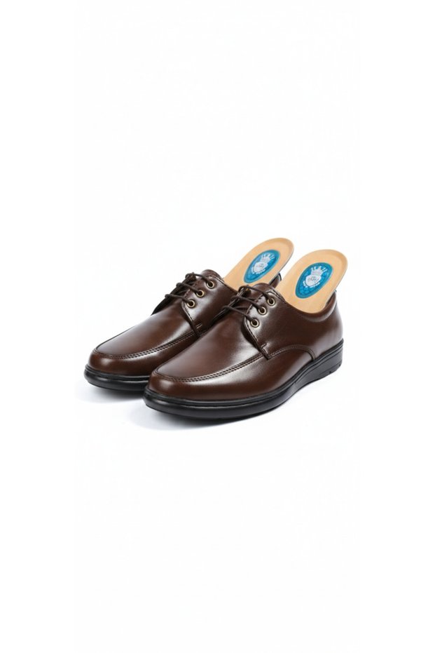 Men's Lace-Up Shoes Adult Shoes Elderly Shoes Dad Shoes Orthopedic Lightweight Stitched