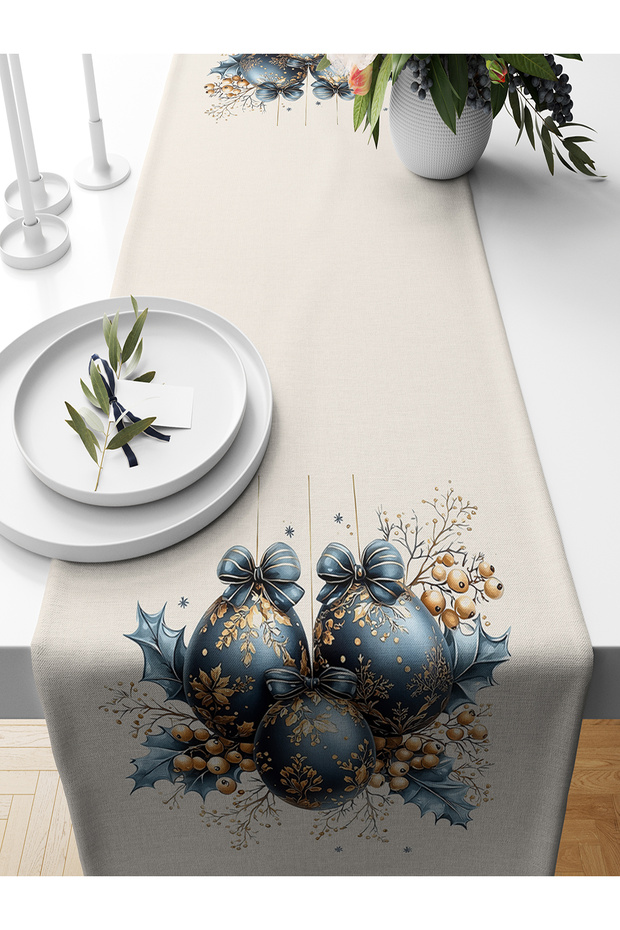 Spring Series 140X40 cm Digital Printed Runner (Spring Easter Easter) - 1