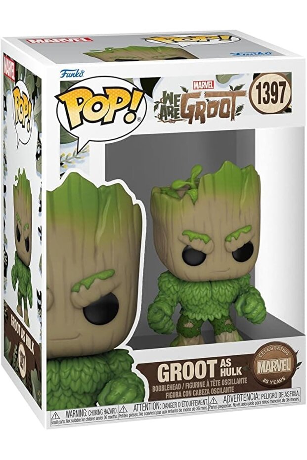 POP Marvel: Groot as Hulk Figür - 1