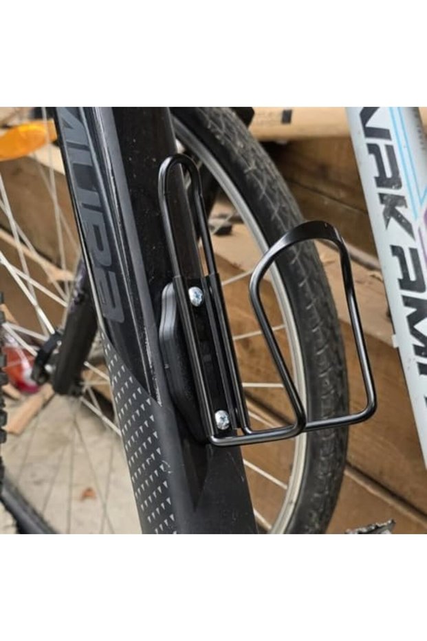 Brkshop Mizaku Bicycle Water Bottle Holder Designed to Be Attached to the Back - Smart Tag 2 Case - Black 1232