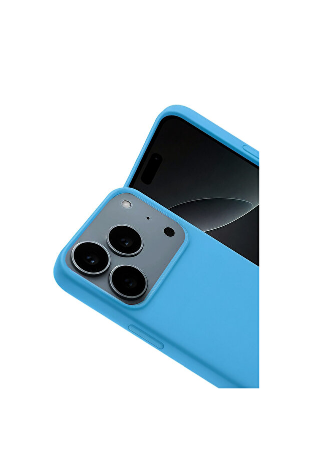 حافظة إطلاق آيفون 17 برو + مجموعة واقي شاشة مضاد للكهرباء الساكنة - أزرق - 3