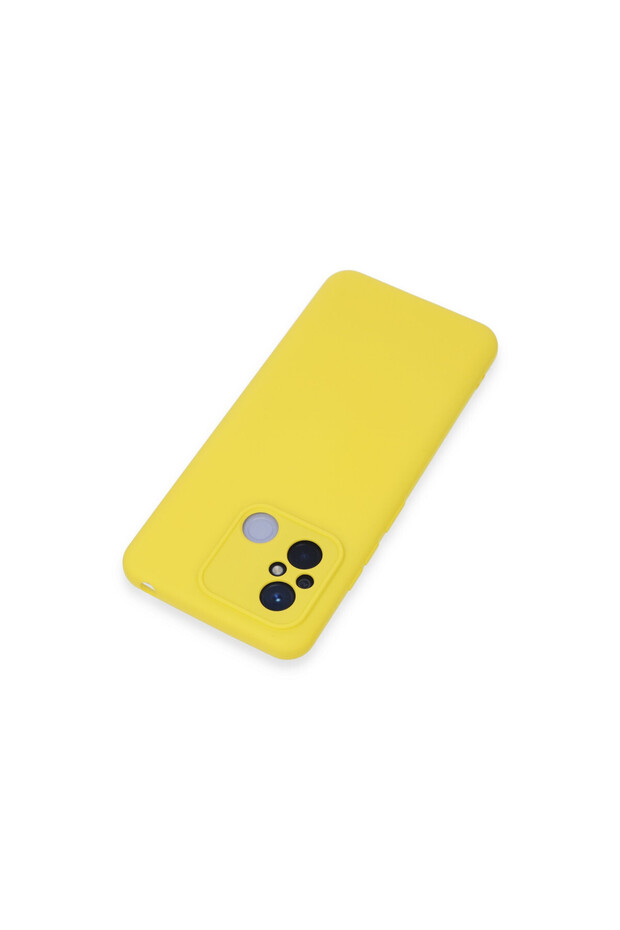 حافظة Redmi 12C + مجموعة واقي شاشة مضاد للكهرباء الساكنة - أصفر - 3