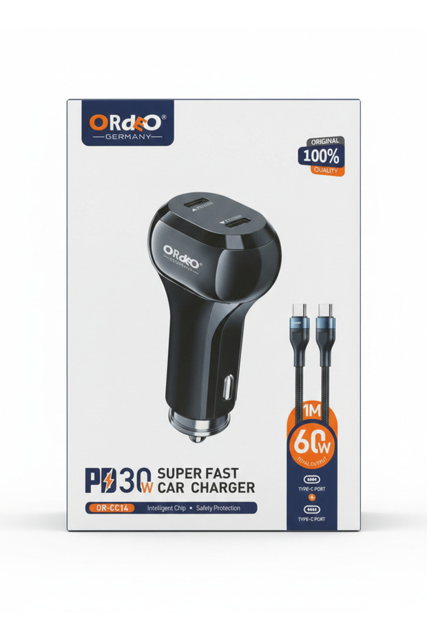Car charger with Cable