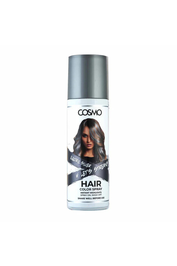 Electic Silver Hair Color Spray 100Ml