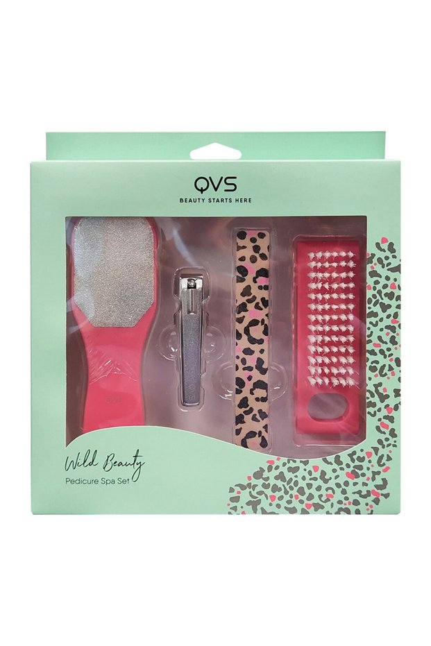 QVS Gift Set- Wild Beauty Pedicure spa set