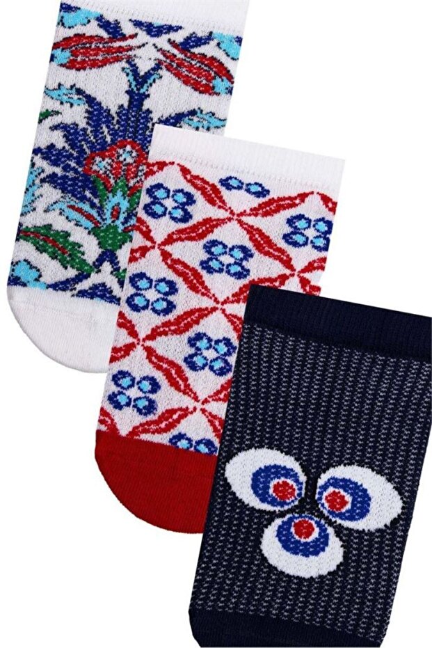 Çin Desen 3lü Kadın Step - 3