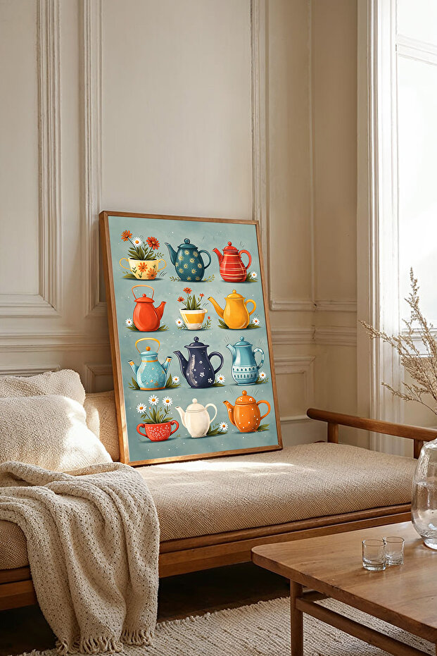 One Piece Wooden Framed Painting Tk3237