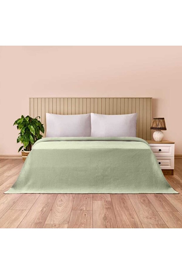 Soft Rete Single Pike - Green - 160X220 cm