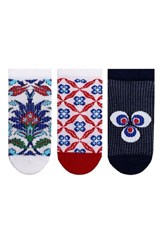 Çin Desen 3lü Kadın Step - 2