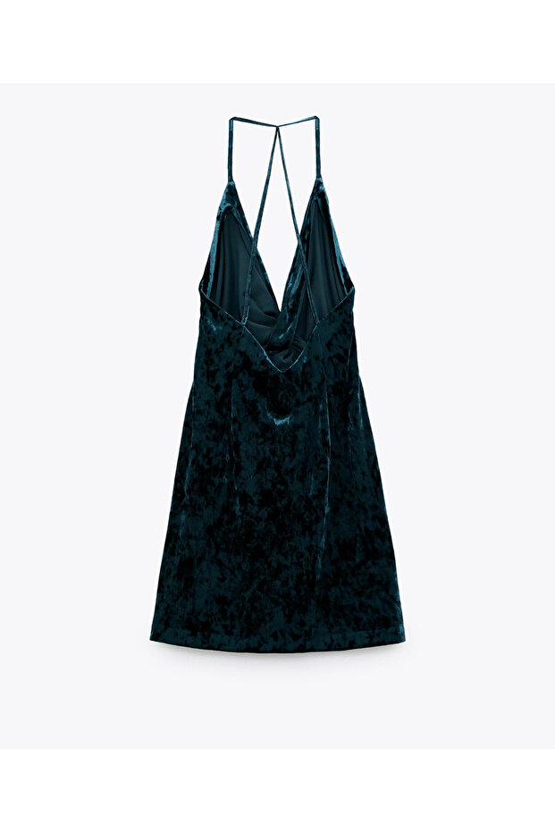 Rochie scurta, Albastru - 2