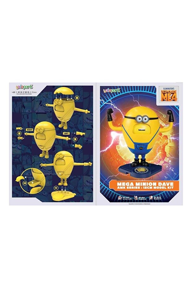 Serisi Mega Minion Dave Figürü - 6