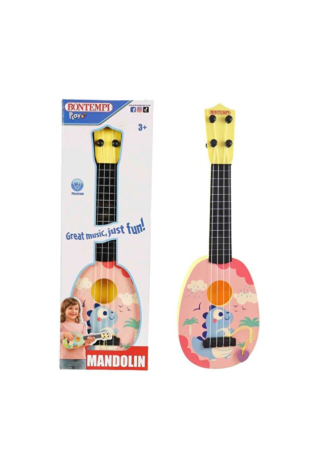 4 Telli Mandolin - Pembe - 1
