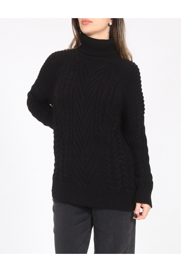 Sweater, Black - 2