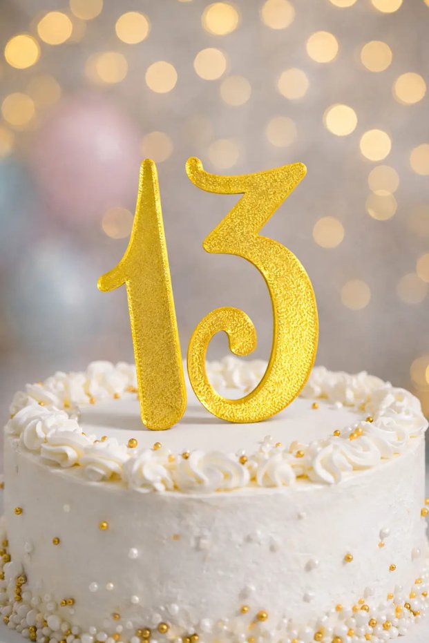 Topper 13 Gold Printed 3D