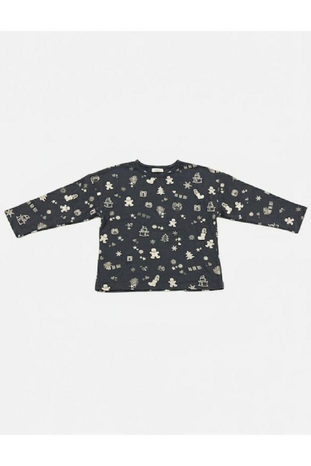 Blouse, Dark gray - 2