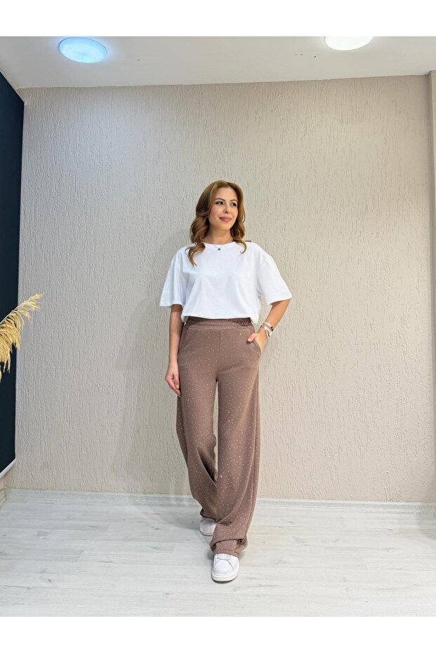 Modal Textured Stone Pants - 2