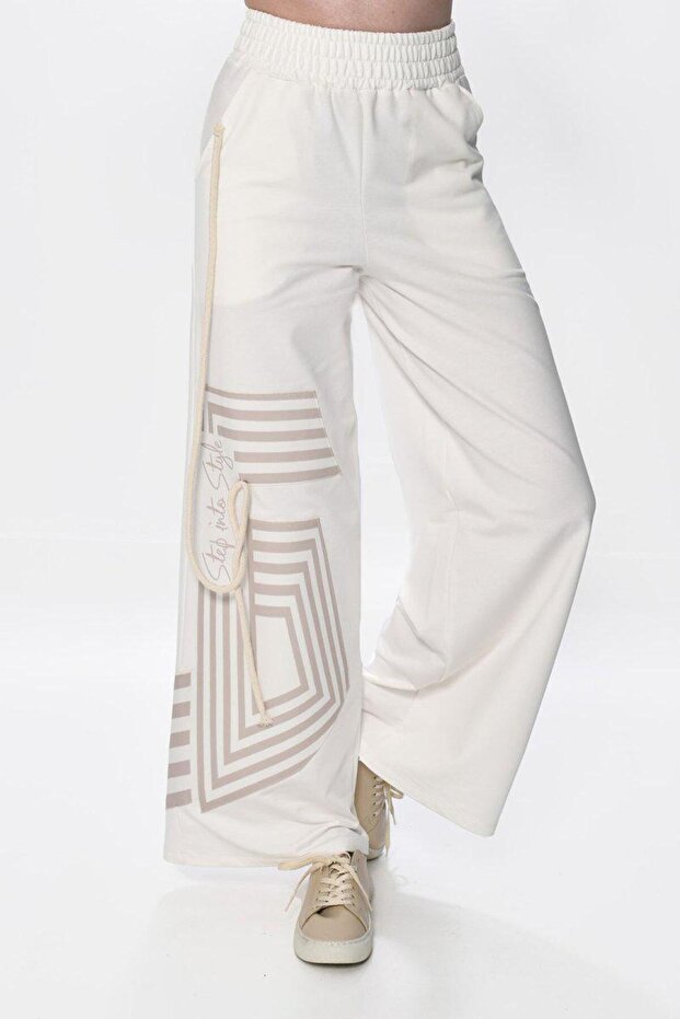 Tasarım Eşofman Altı Halatlı - 4