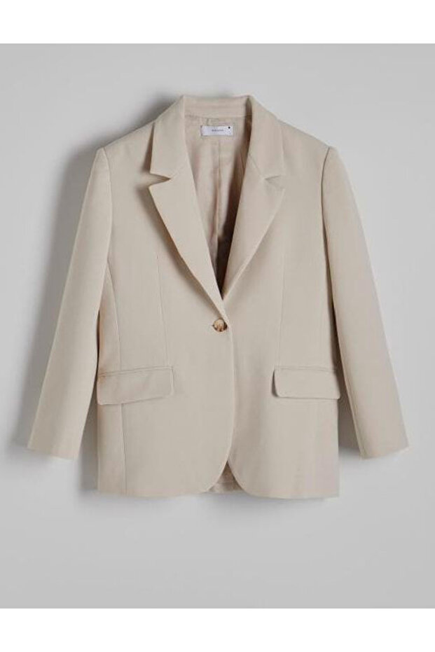 Jacket, Beige - 1
