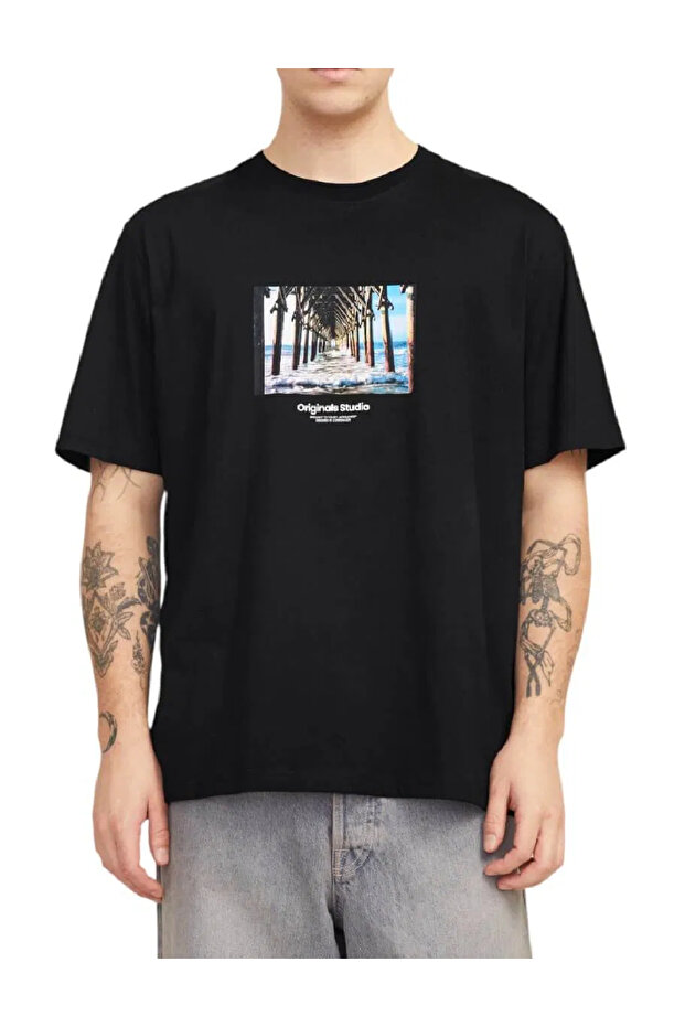 Tricou, Negru - 1