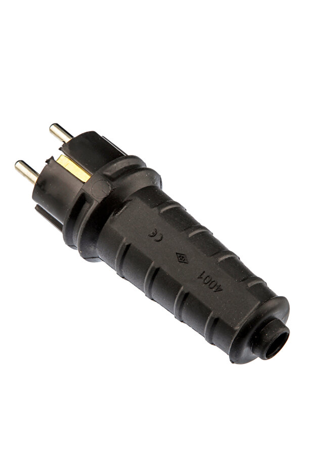 قابس مطاطي مزود بتأريض 1x16A - 2