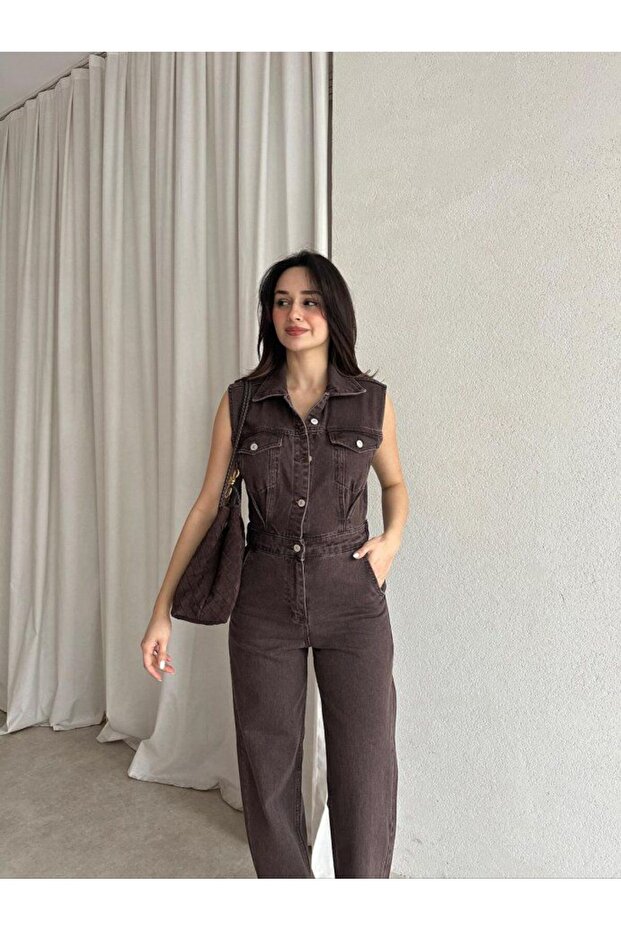 DENİM KOT TULUM - 2