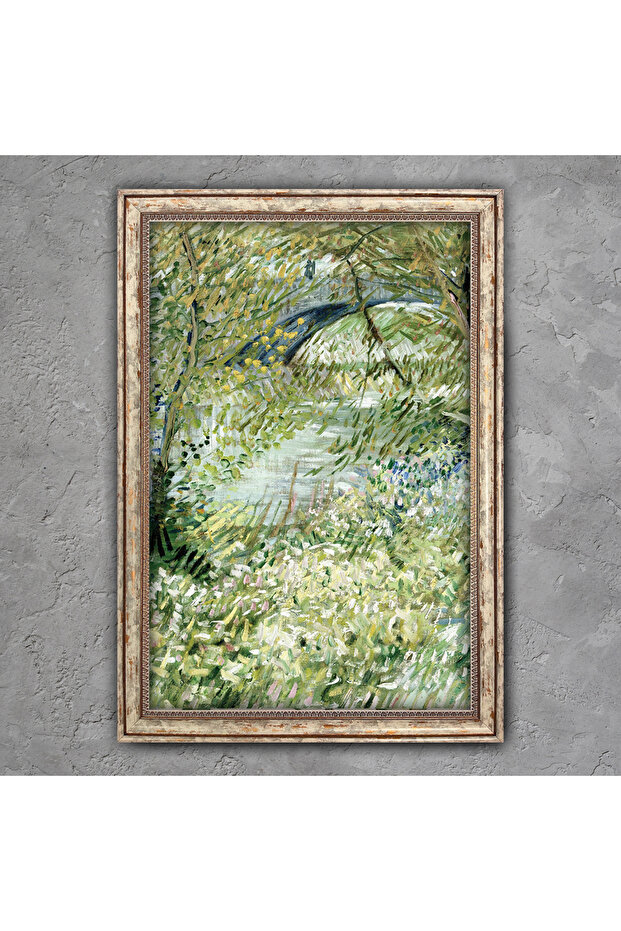 Eskitme Çerçeveli Tablo - 1