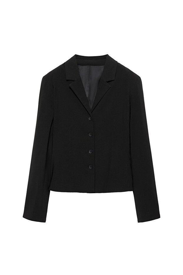 Crop blazer - 4