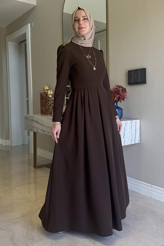 Rose Elbise Acı Kahve - 5